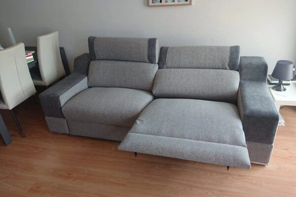Sofá modular tapizado de nuevo en Pamplona